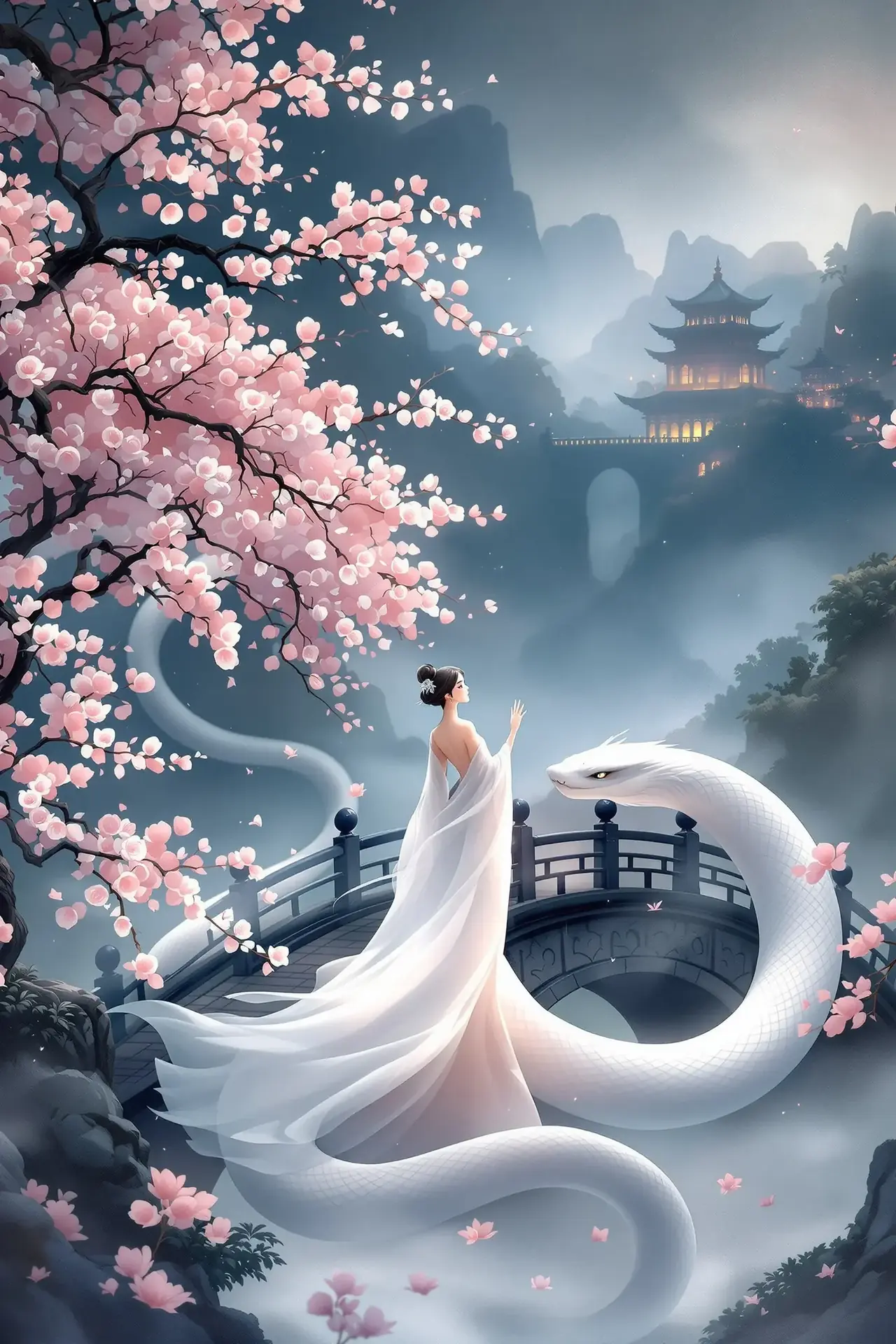 白蛇·缘起 - 动画电影 白蛇·缘起动画电影海报