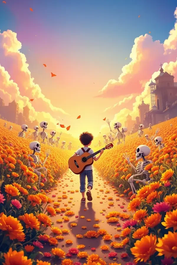 寻梦环游记 - 动画电影 寻梦环游记动画电影海报