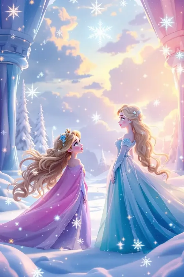 冰雪奇缘 - 动画电影 冰雪奇缘动画电影海报